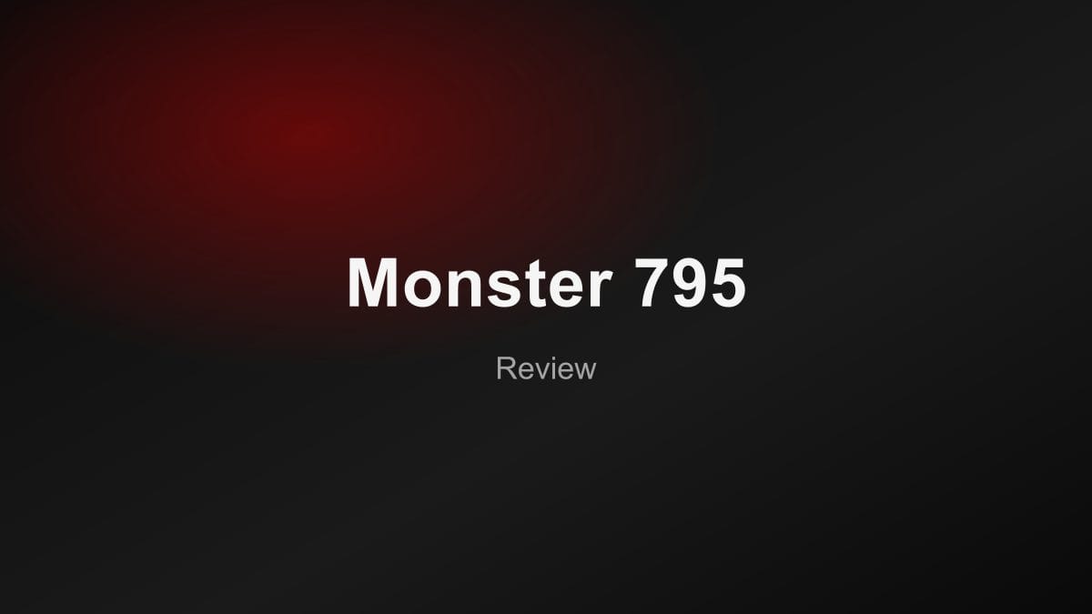Ducati Monster 795 Review - หลังใช้งาน 40,000 กม.